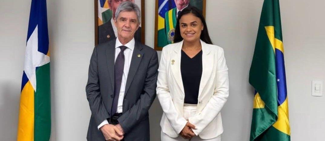 Deputada Dra. Taíssa reforça parcerias em Brasília em prol de Rondônia