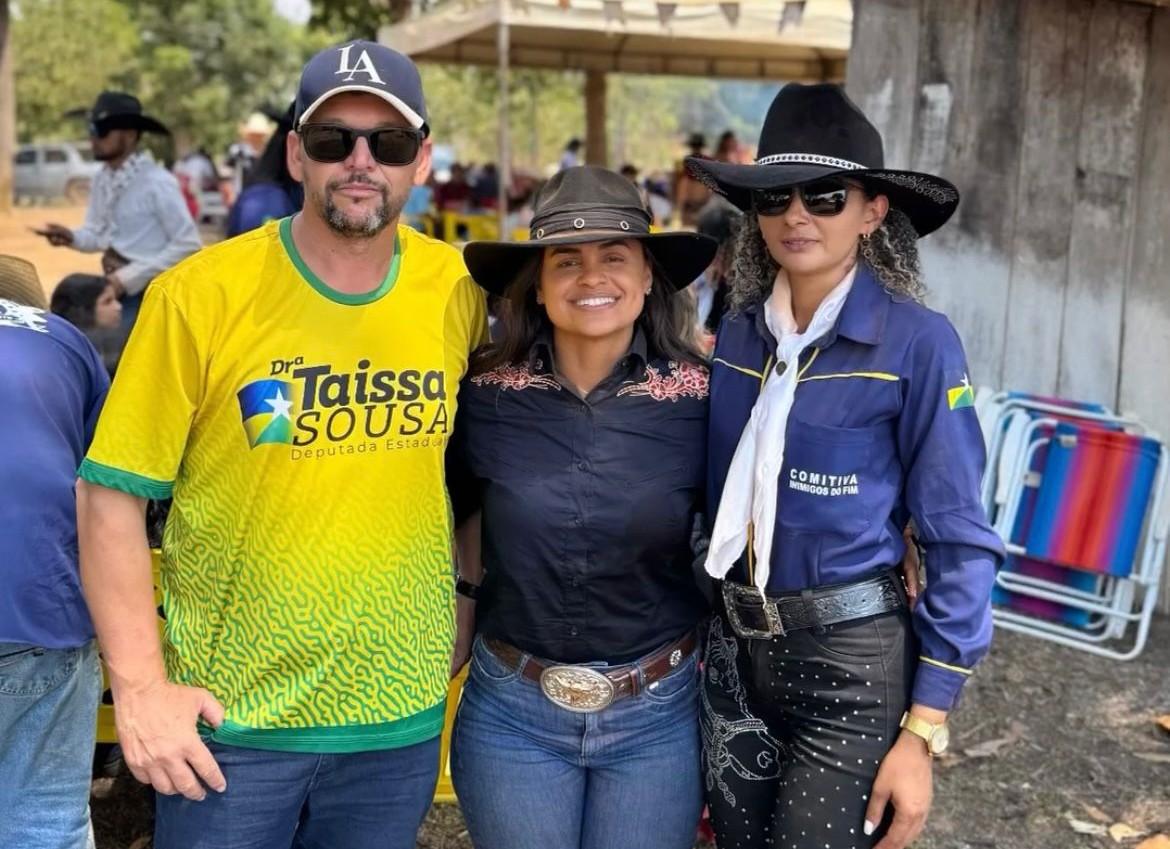 Dra. Taíssa participa da 4ª Cavalgada em Itapuã do Oeste