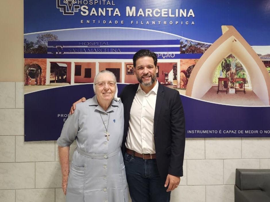 Hospital Santa Marcelina reconhece atuação de Delegado Camargo em intermediação que garantiu quitação de dívida milionária pela Sesau