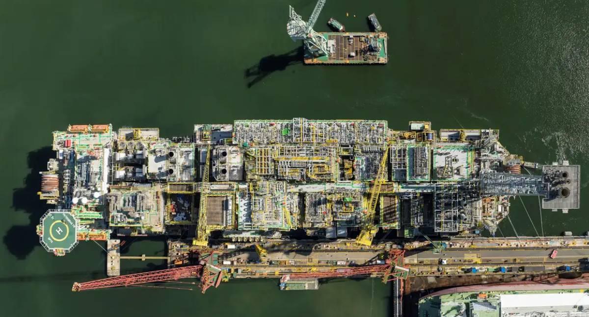 Petrobras instala nova plataforma P-78 no pré-sal e prevê alta de 20%