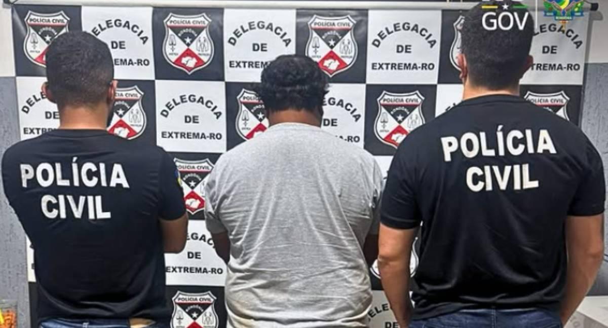 Polícia Civil prende suspeito de violência doméstica em Vista Alegre do Abunã