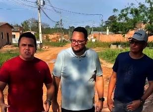 Vereador Edimilson Dourado acompanha demandas no Bairro Aeroclube e anuncia melhorias nas ruas