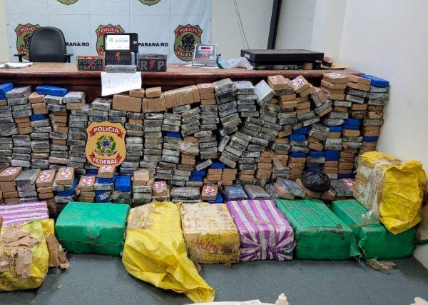 Cinco criminosos são condenados por armazenar mais de uma tonelada de pasta base em sítio