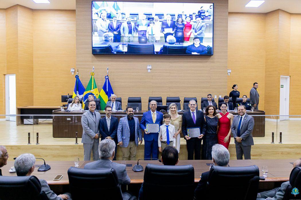 Deputado Alan Queiroz entrega Títulos de Cidadão Honorário a magistrados em Sessão Solene na Assembleia Legislativa