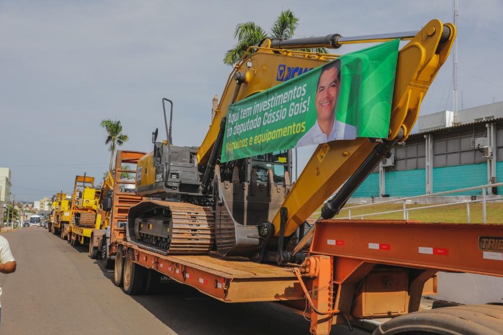 Deputado Cássio Gois fortalece agricultura de Cacoal com investimentos que ultrapassam R$ 4 milhões