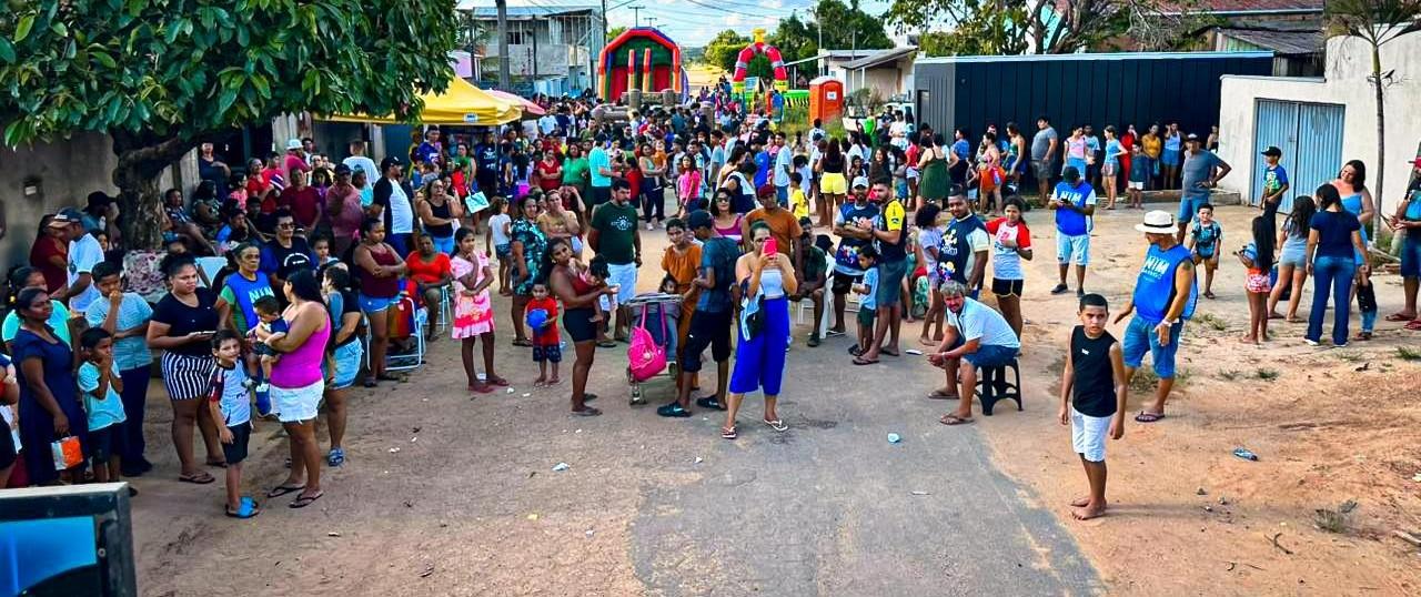 Deputado Nim Barroso participa das comemorações do Dia das Crianças em Alvorada do Oeste e Ji-Paraná