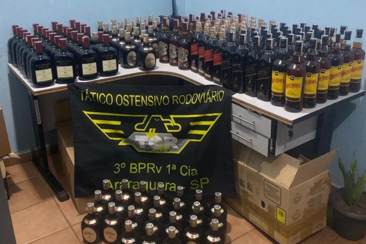Duas mulheres são presas com 162 garrafas de uísque falsificado em São Paulo