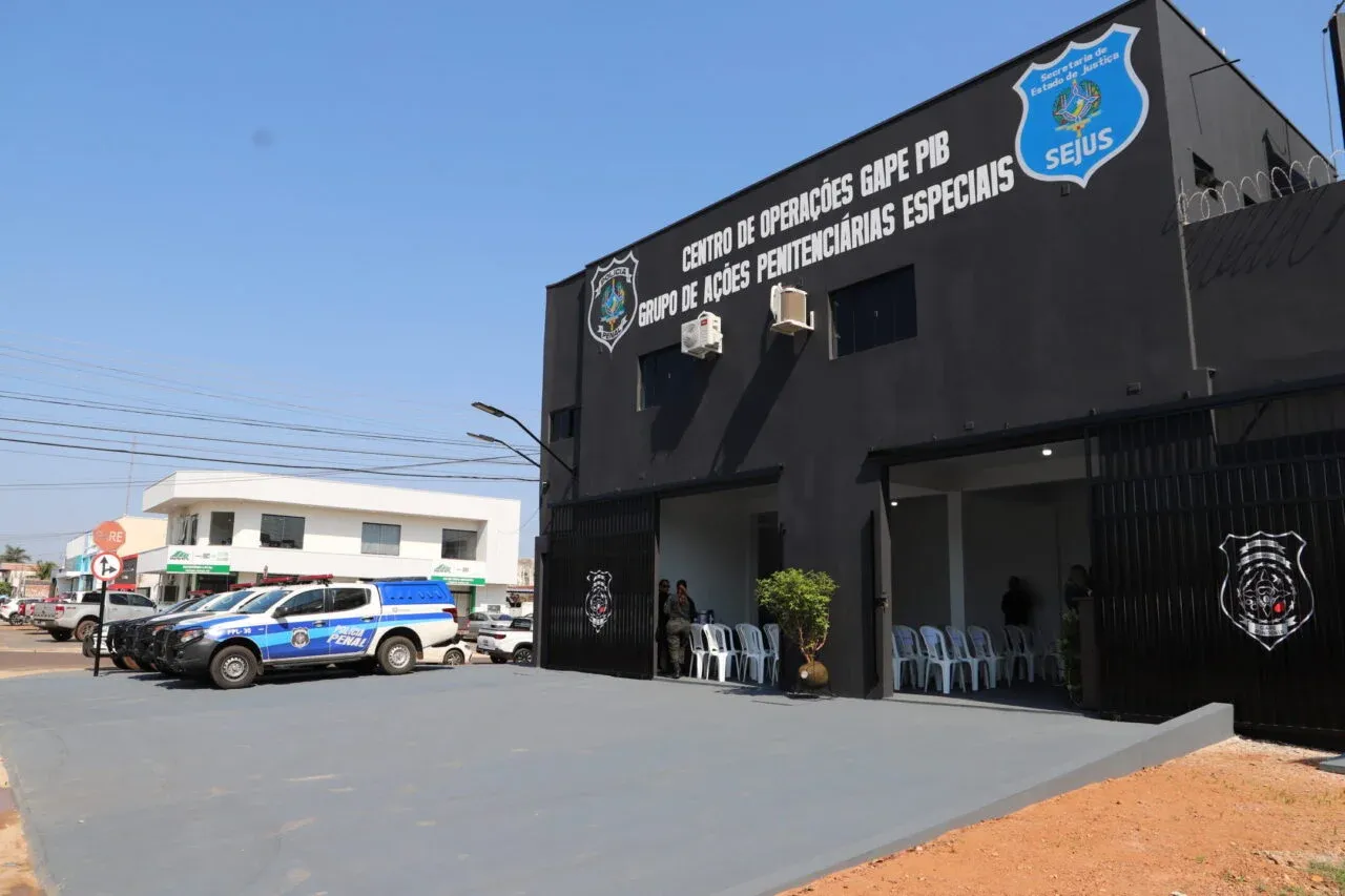Governo de RO inaugura Centro de Operações do GAPE construído com mão de obra reeducanda, em Pimenta Bueno