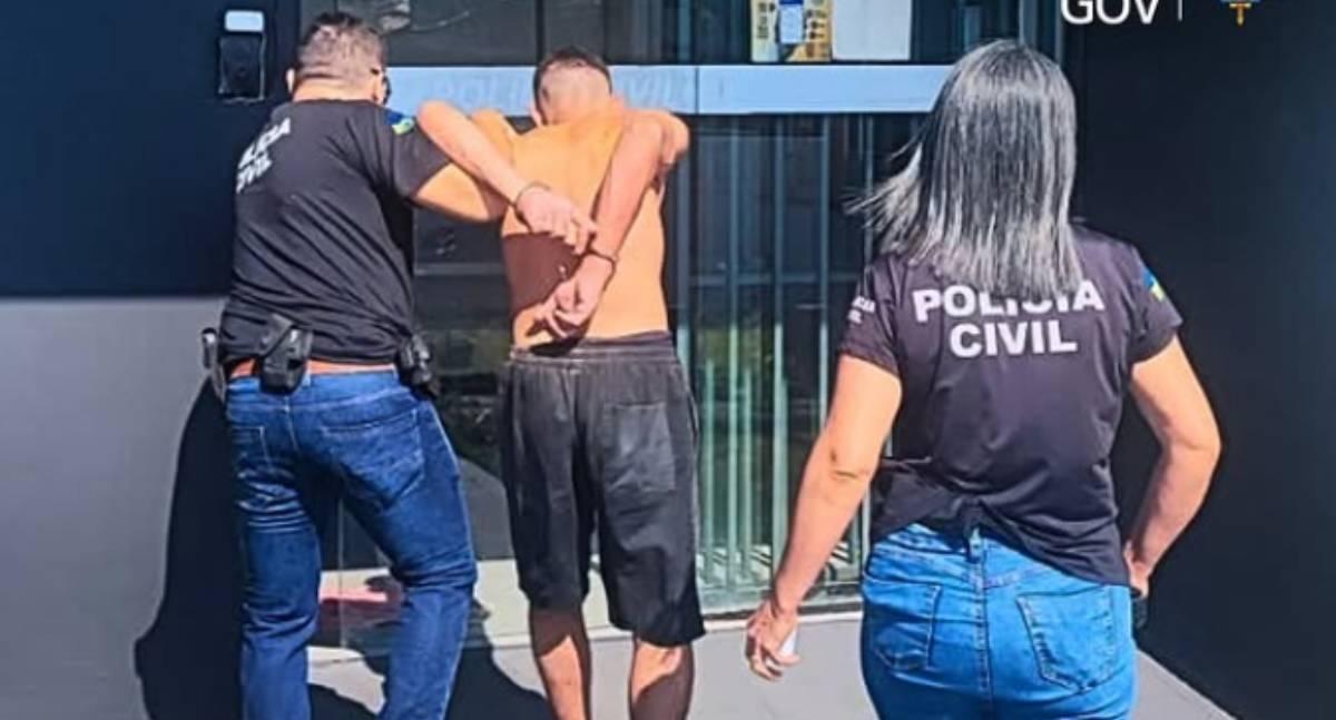 Polícia Civil prende foragido suspeito de tentativa de feminicídio em Cerejeiras