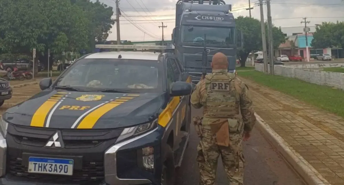 PRF em Rondônia intercepta combinação adulterada de veículos em Ariquemes