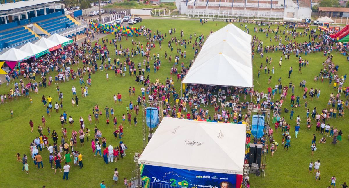 Projeto Criança Feliz 2025 anima o Dia das Crianças em Jaru