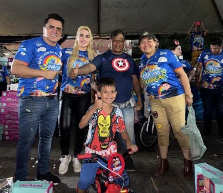Vereador Edimilson Dourado realiza grande festa do Dia das Crianças e reúne mais de 5 mil pessoas na zona sul de Porto Velho