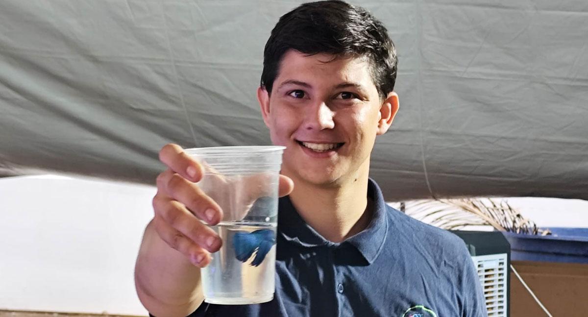 Aquarismo ganha espaço na Agrotec com espécies raras, amazônicas e marítimas