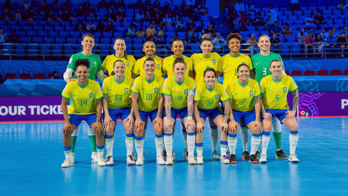 Brasil x Itália: horário e onde assistir ao Mundial Feminino de Futsal