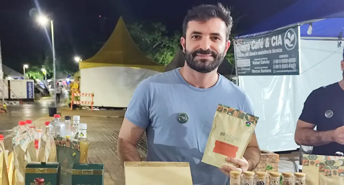 Brazano apresenta café especial de Porto Velho e valoriza produtor local na Agrotec