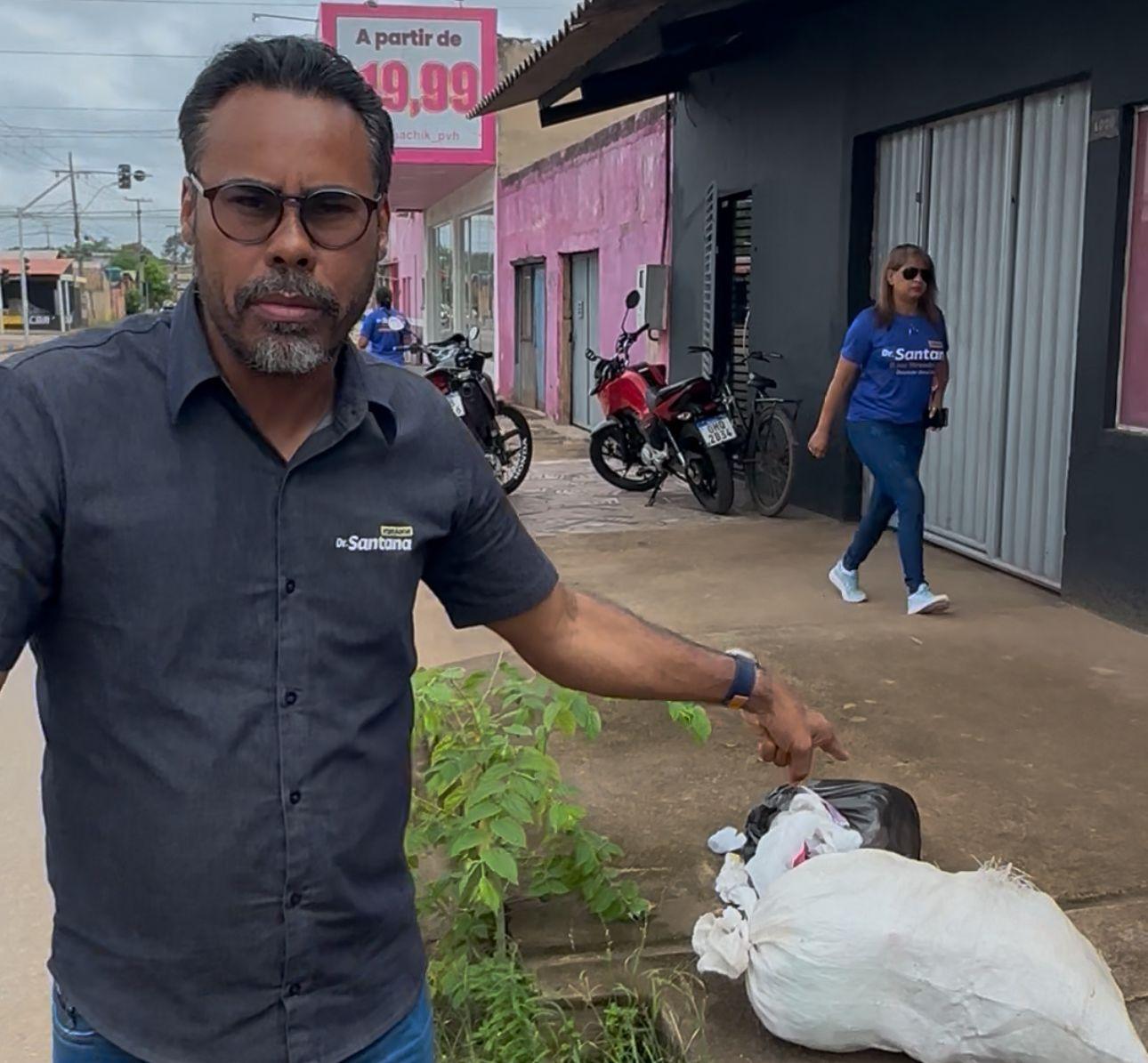 Dr. Santana enfrenta ameaças após acionar Justiça contra contrato emergencial da coleta de lixo e reafirma compromisso com a população de Porto Velho