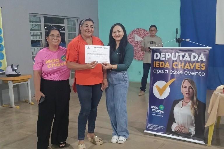 Ieda Chaves incentiva formação cidadã com curso de Primeiros Socorros no Cristal da Calama