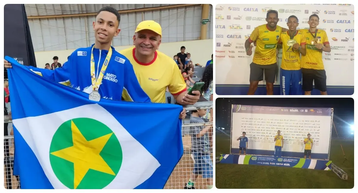 Luiz Felipe de Oliveira Brasil, atleta de Guajará-Mirim, garantiu vaga nos Jogos Sul-Americanos Escolares