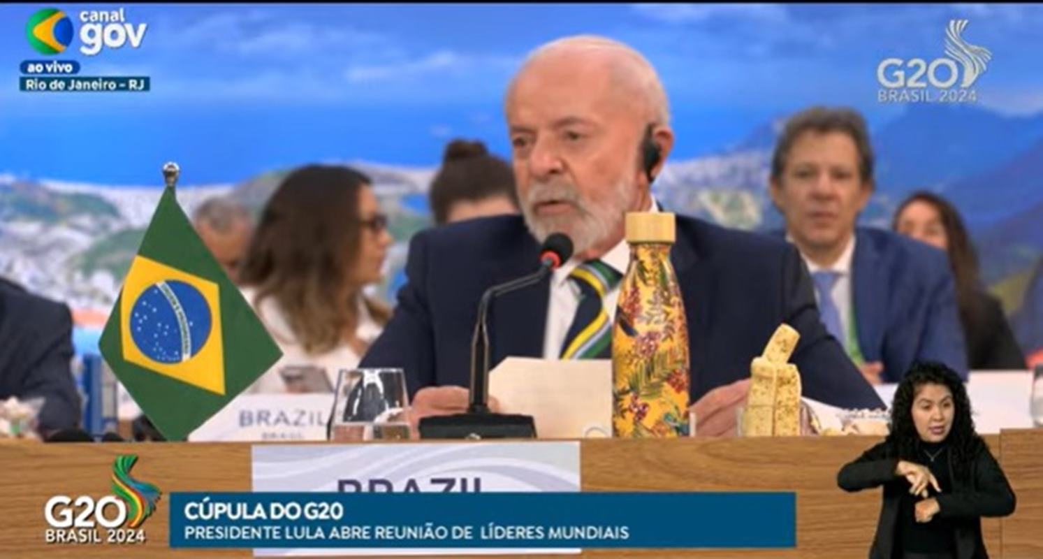 Lula usa discurso no G20 para mandar duas indiretas a Trump
