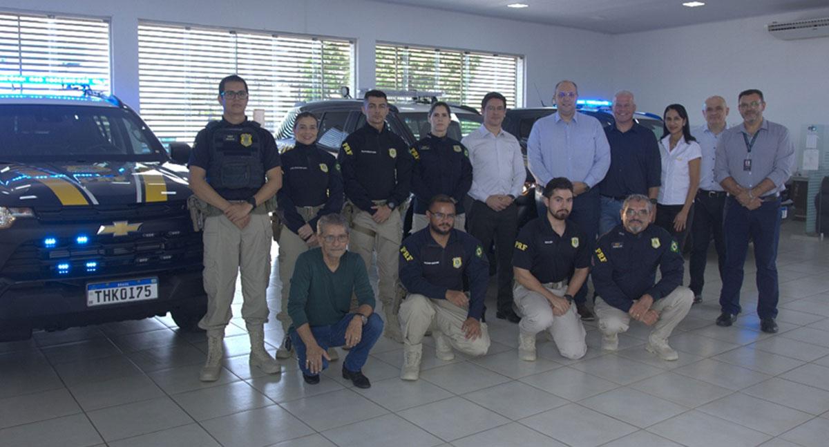 Mais segurança na rodovia: Nova 364 entrega novas viaturas à PRF de Rondônia