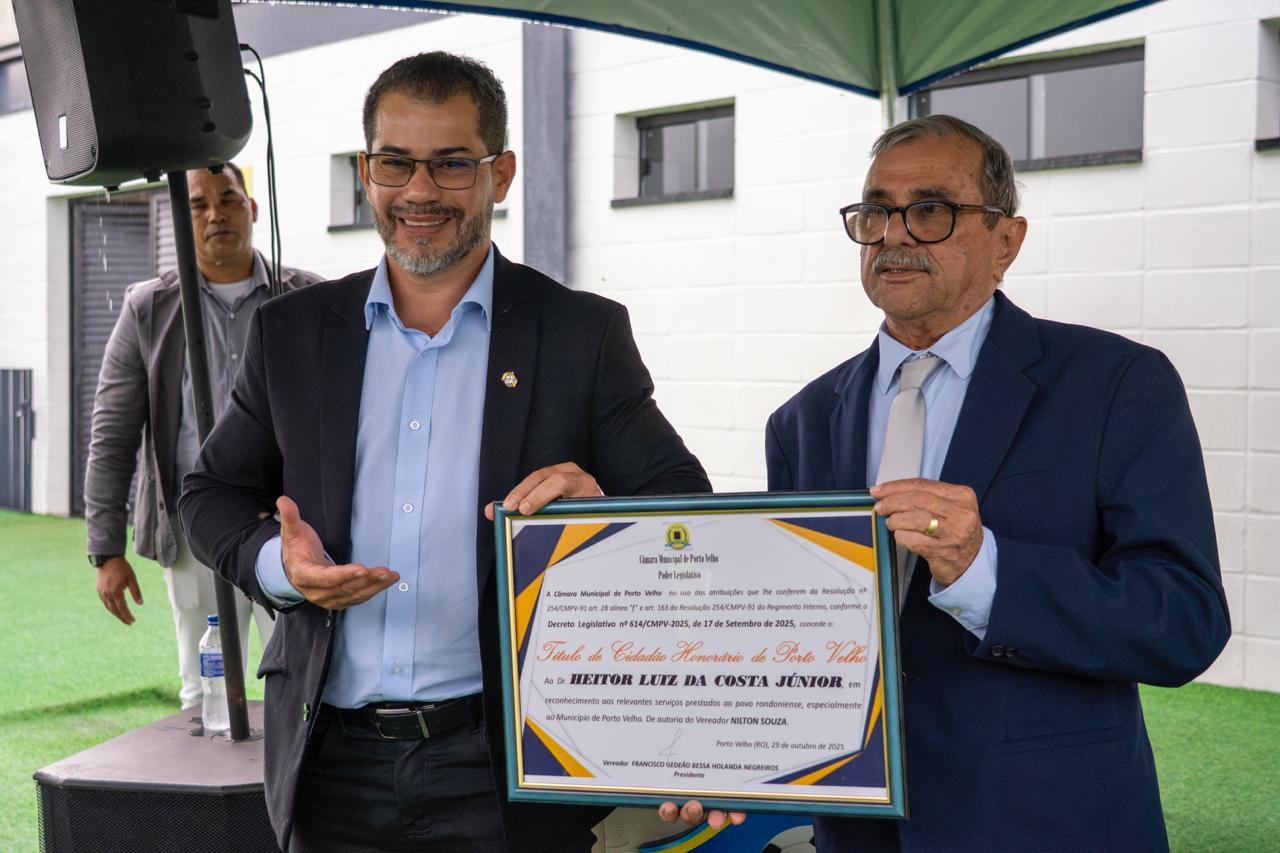 Nilton Souza realiza solenidade para homenagear líderes do futebol rondoniense