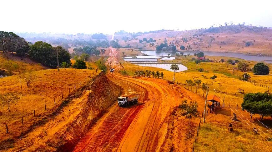 Obras de infraestrutura: deputado Alan Queiroz solicita obras na RO-135, no trecho que liga Alta Floresta a Novo Horizonte