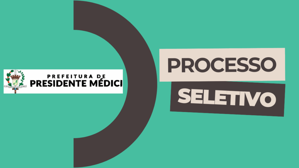 Prefeitura de Presidente Médici Abre 409 Vagas Temporárias; Salários Podem Chegar a R$ 6 Mil