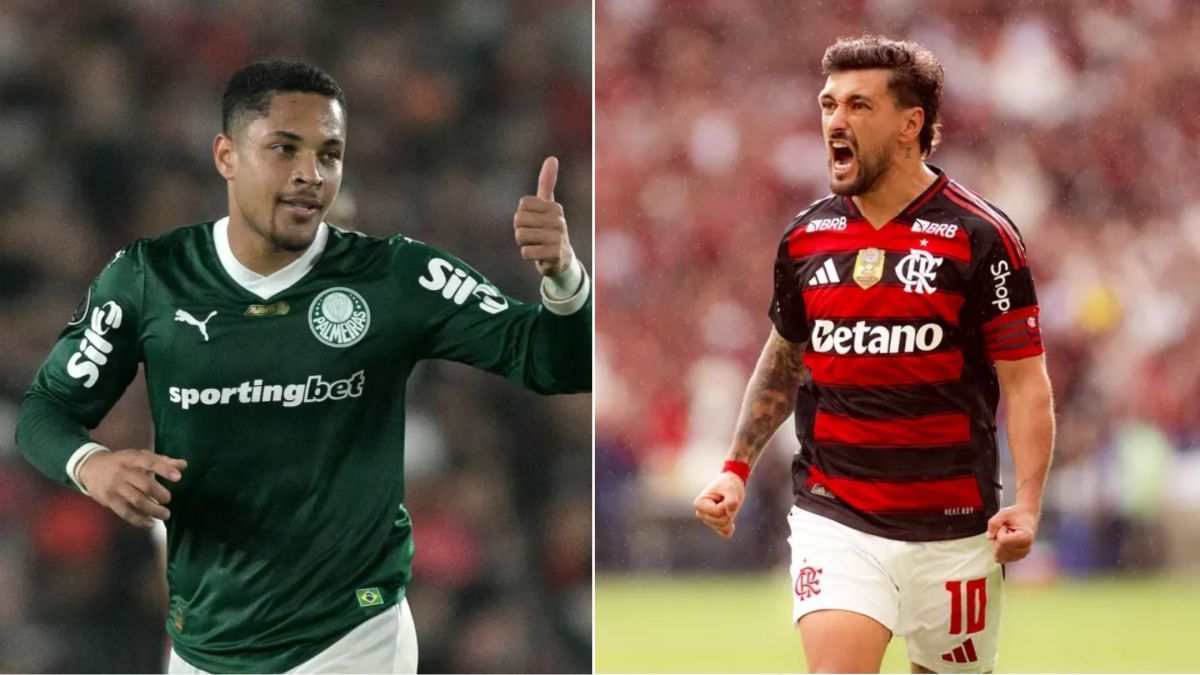 Quem é mais decisivo? Veja estatísticas de Vitor Roque e Arrascaeta