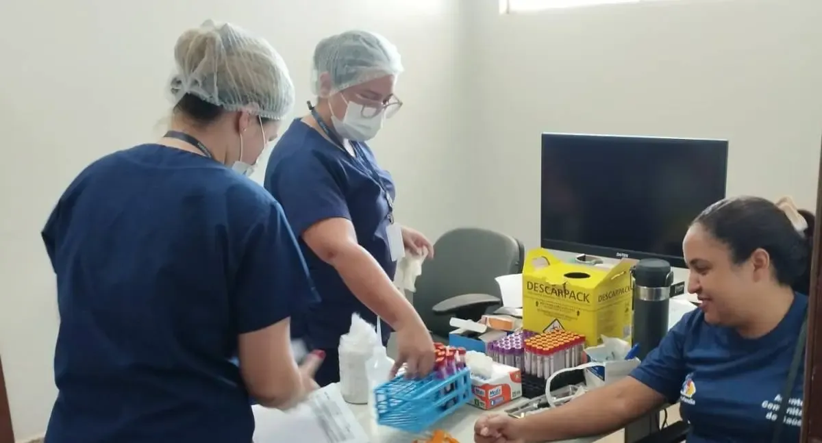 Servidores da saúde dos distritos de Porto Velho passam por exames periódicos