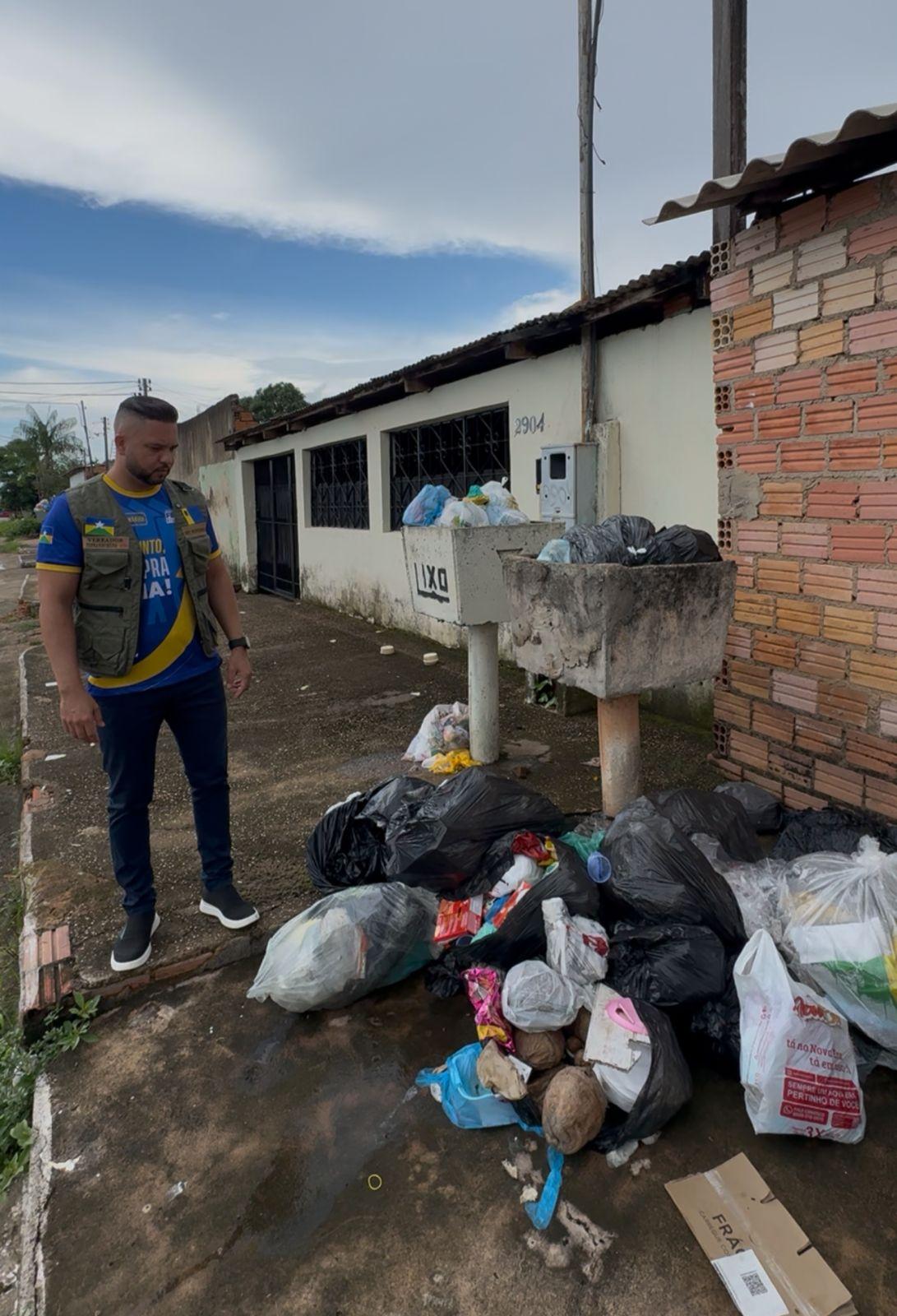 Vereador Fernando Silva anuncia rescisão unilateral de contrato do lixo em Porto Velho