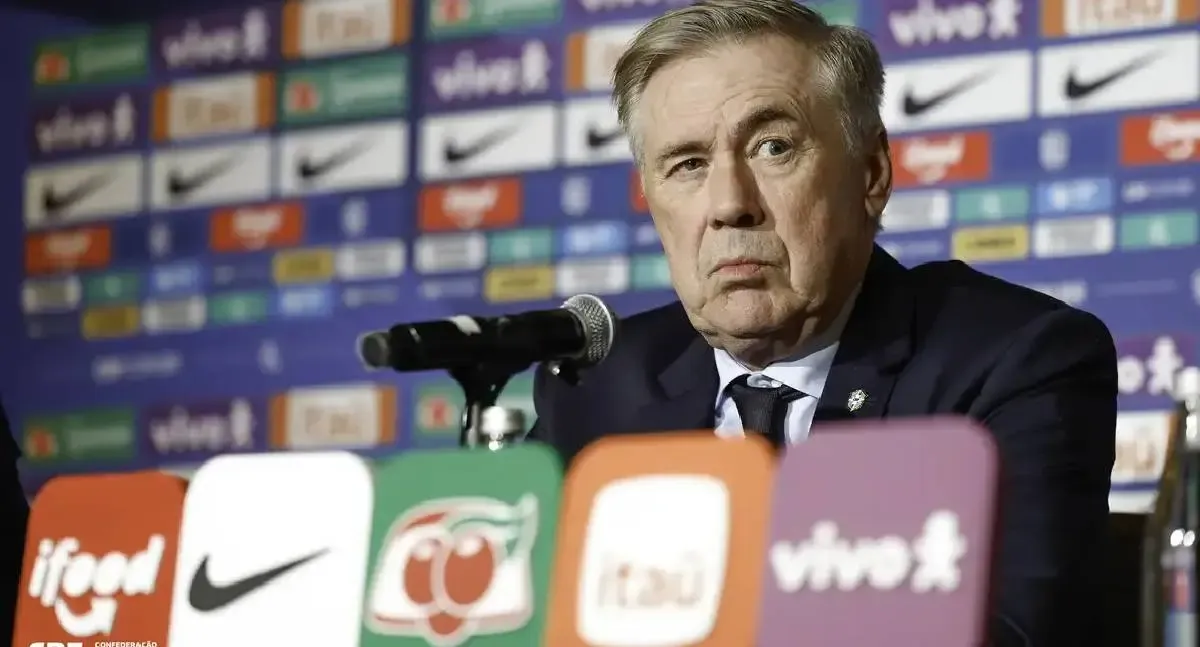 Ancelotti afirma que Brasil pode vencer todos os jogos da 1ª fase da Copa 2026