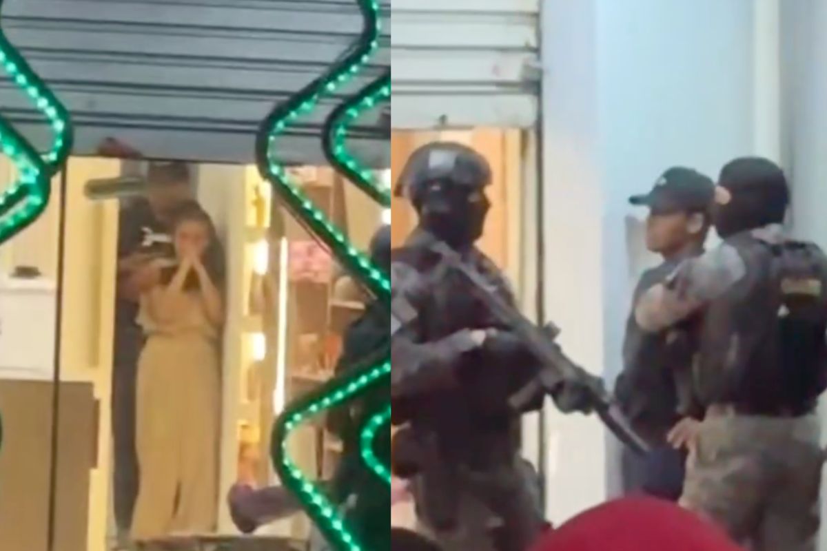 Assaltante é preso após manter mulher refém em loja de celulares