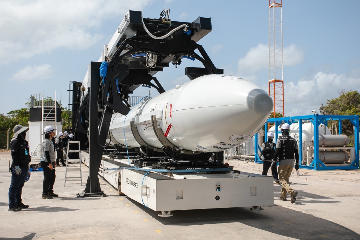 Brasil dá passo histórico e lança 1º foguete comercial. Acompanhe