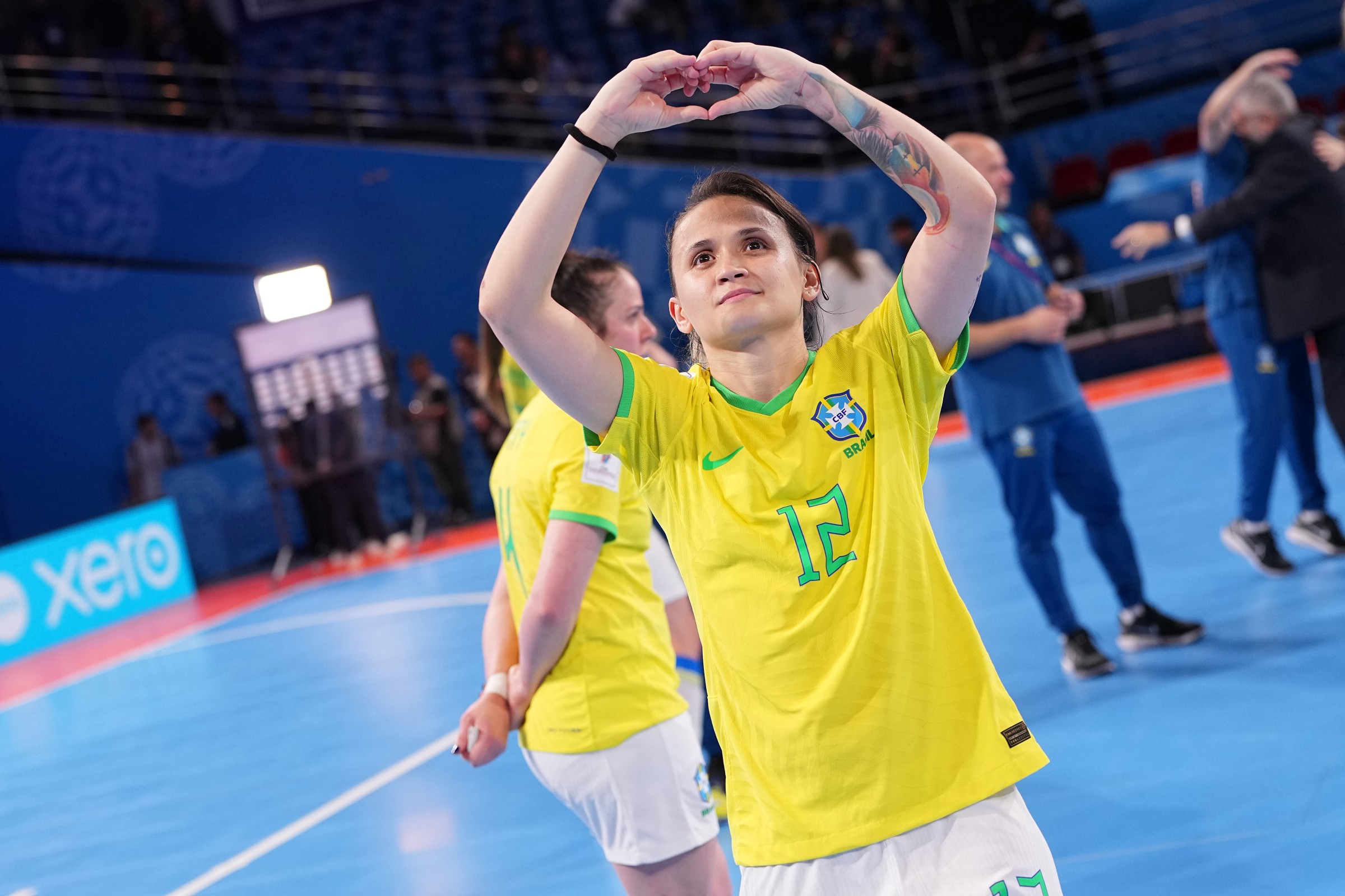 Brasil goleia Espanha e vai à final da Copa do Mundo Feminina de Futsal