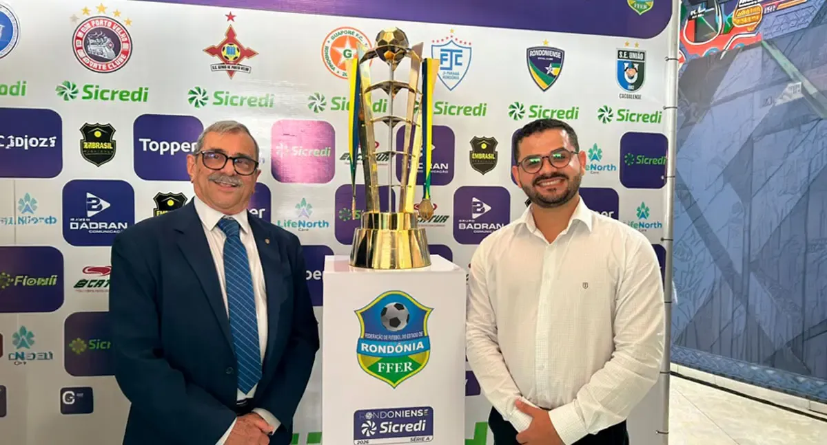 Campeonato Rondoniense 2026 é apresentado oficialmente, e Sicredi confirma permanência como patrocinador principal