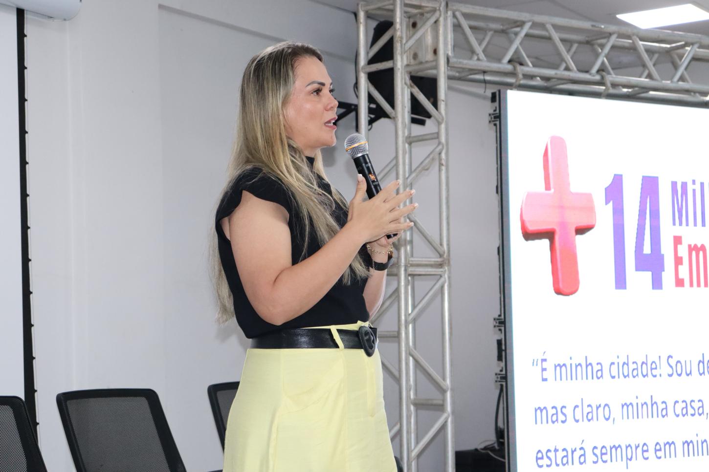 Em Ji-Paraná, Cláudia de Jesus destaca ações e investimentos do mandato