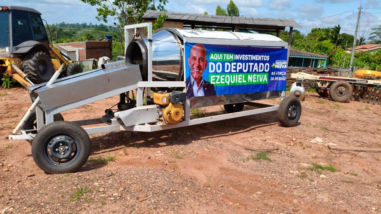 Emenda de Ezequiel Neiva garante mais eficiência na produção de cacau em São Felipe D’Oeste
