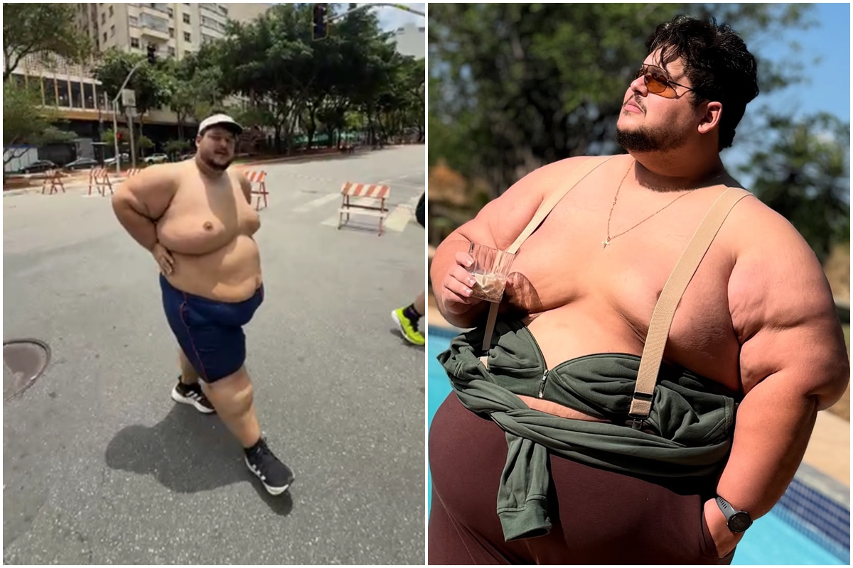 Influenciador com mais de 200kg corre a São Silvestre e ganha apoio