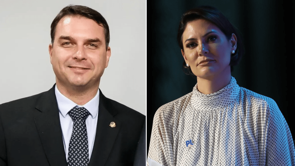 Michelle pede que “Deus dê sabedoria” a Flávio na disputa ao Planalto