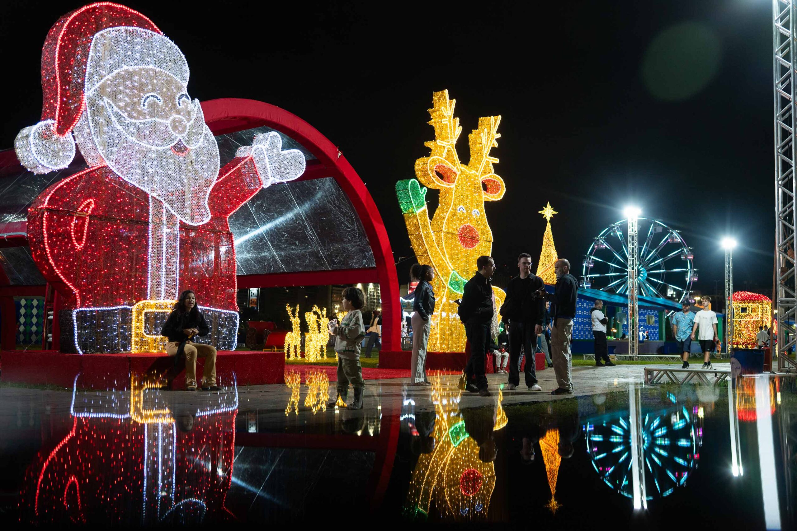 Nosso Natal 2025 ilumina Esplanada dos Ministérios. Veja atrações