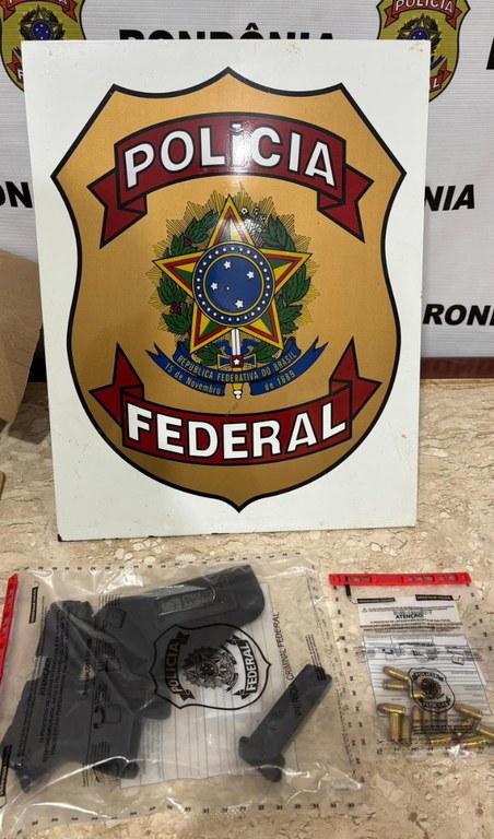 PF e PMRO prendem homem por porte ilegal de arma de fogo durente Operação Madeira Mamoré