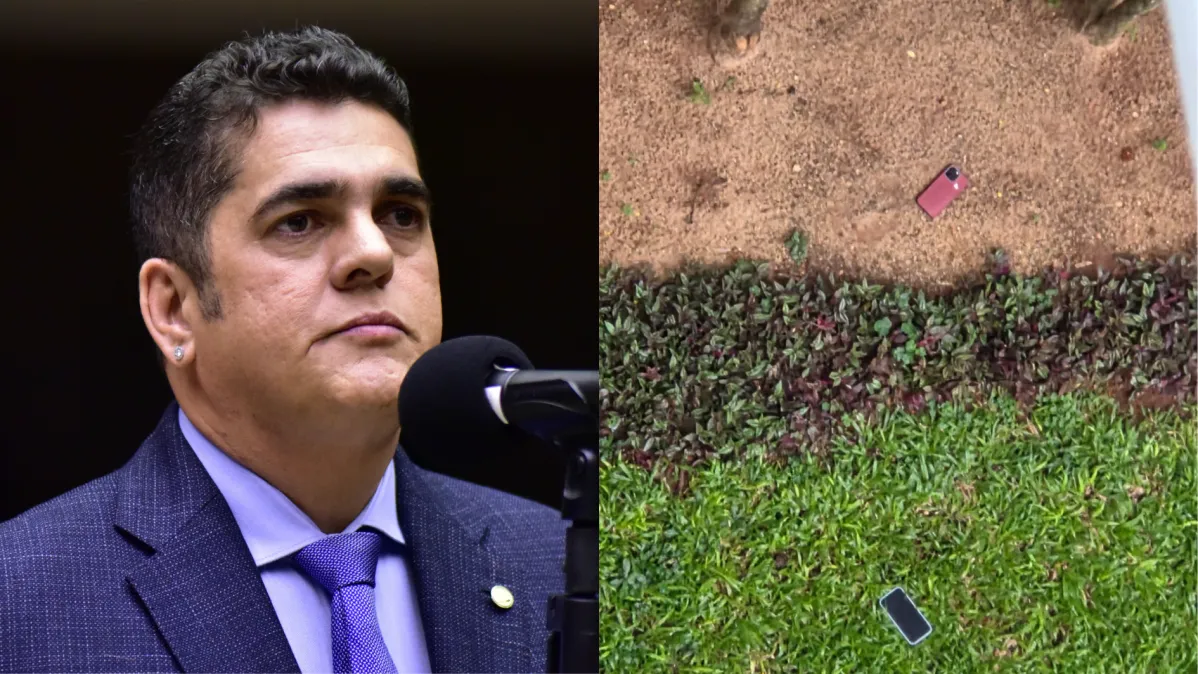 PF surpreende Deputado que arremessa celular pela janela durante Operação