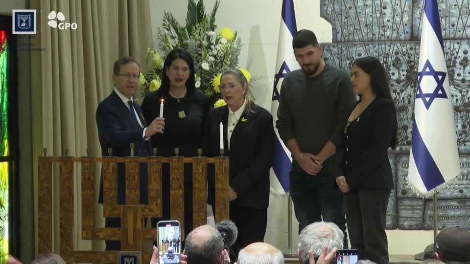 Presidente de Israel pede devolução do último corpo de refém no Hanukkah