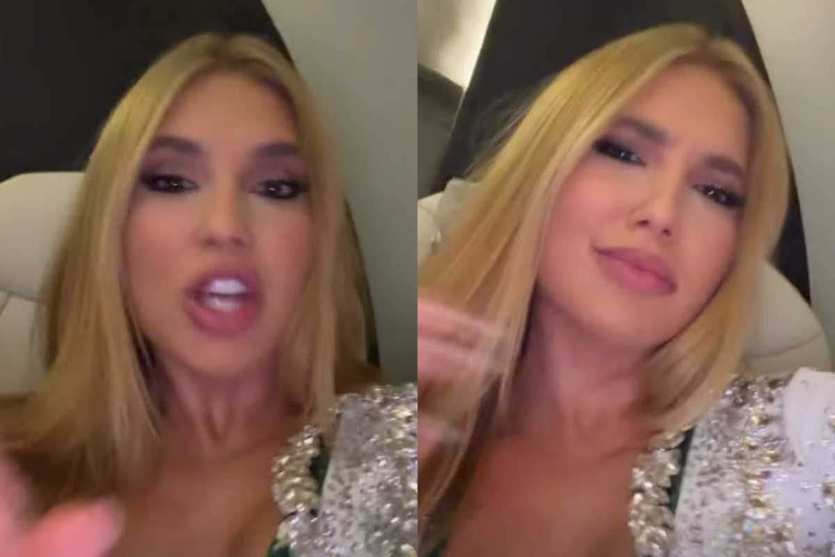 Vídeo: Virginia Fonseca se assusta e relata sufoco durante voo