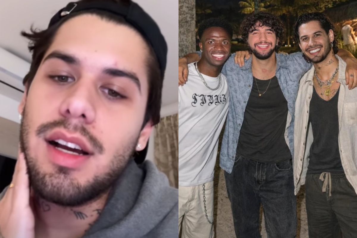 Zé Felipe responde após Nattan uni-lo a Vini Jr. em foto