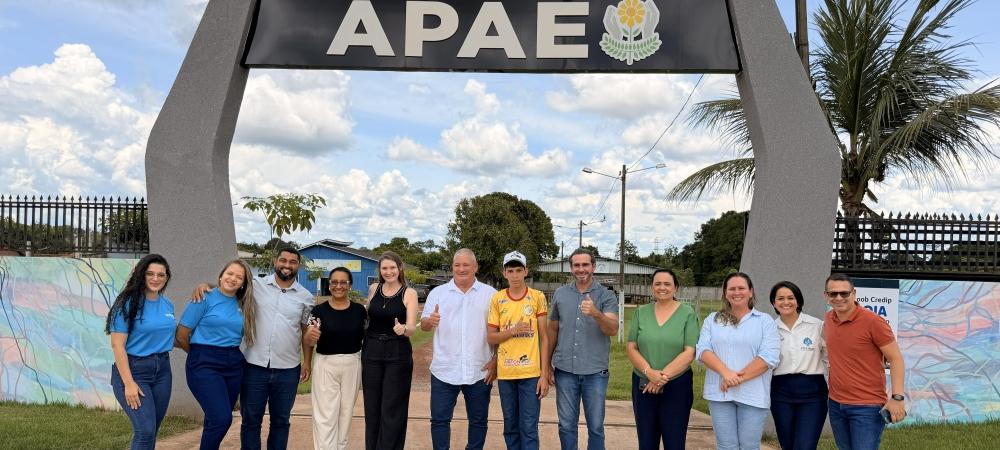Deputada Gislaine Lebrinha anuncia investimento para a APAE de Alvorada D’Oeste
