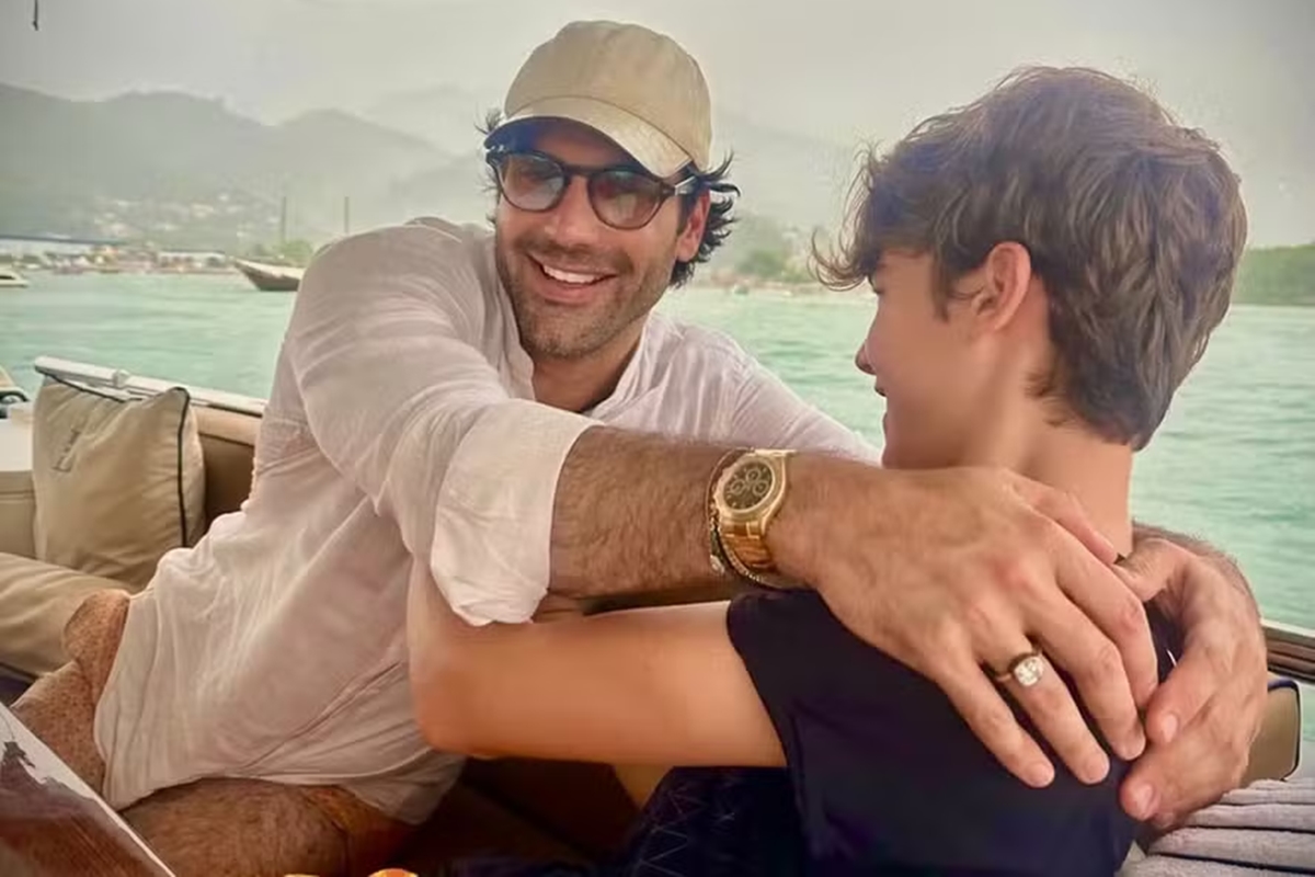 Ex de Letícia Birkheuer se declara ao filho em meio à briga com atriz