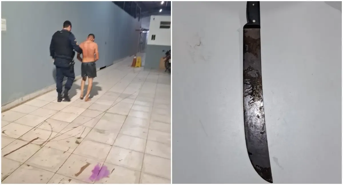 Homem é preso após ameaçar esposa e enfrentar PM em Porto Velho