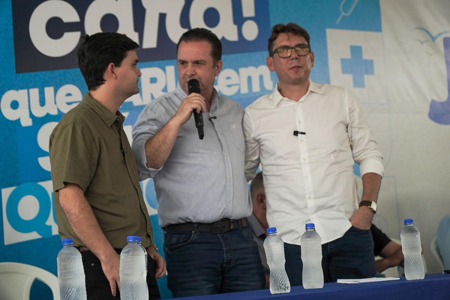 Luís do Hospital participa da inauguração do Hospital da Criança em Jaru