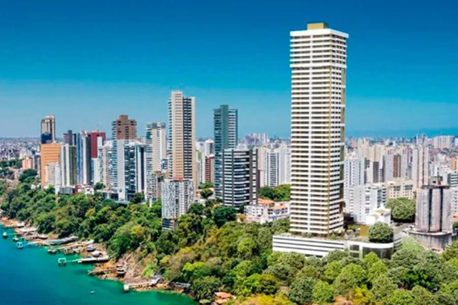 PRÉDIO DE LUXO LIGADO A ARTISTAS E JOGADORES É VISTO PELA PF EM NOVA FASE DA OPERAÇÃO OVERCLEAN